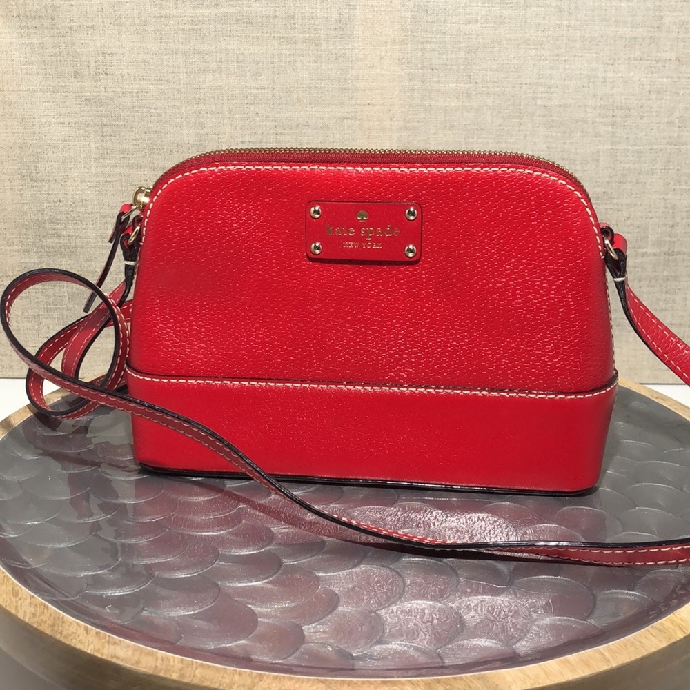 EUC Kate Spade Wellesley Hanna Leather Handbag